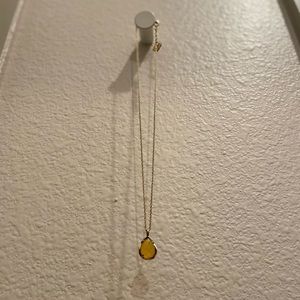 Necklace - Topez (Kendra Scott) Teardrop “Birthstone” Collection